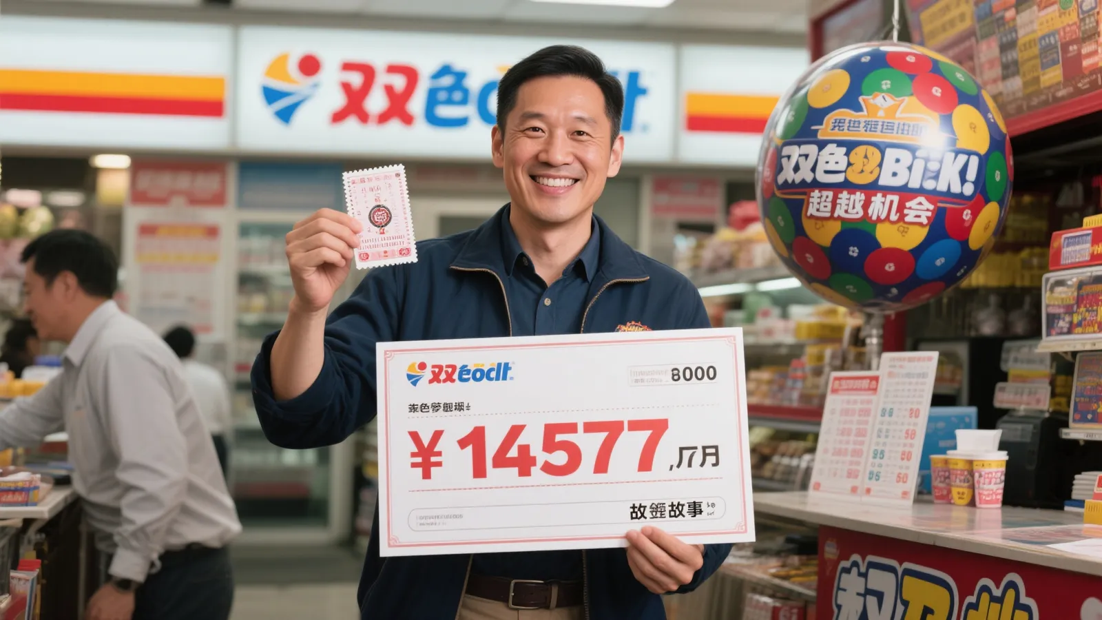 男子喜获双色球1457万巨奖 奖金用途尚未规划
