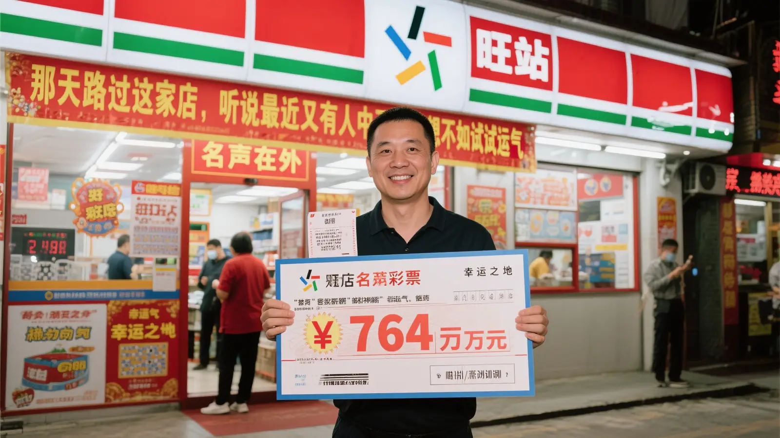 男子坚持购彩16载终获双色球764万 幸运旺站助圆梦