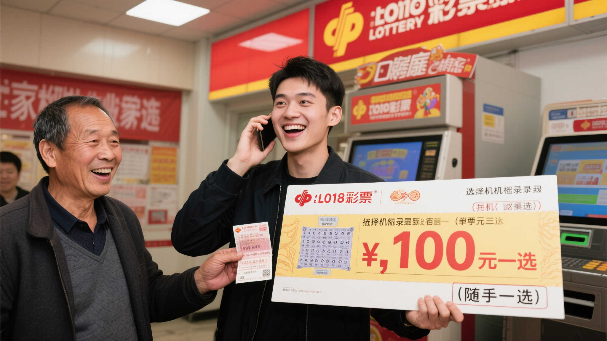 90后机选喜中千万福彩：与家人共商奖金分配