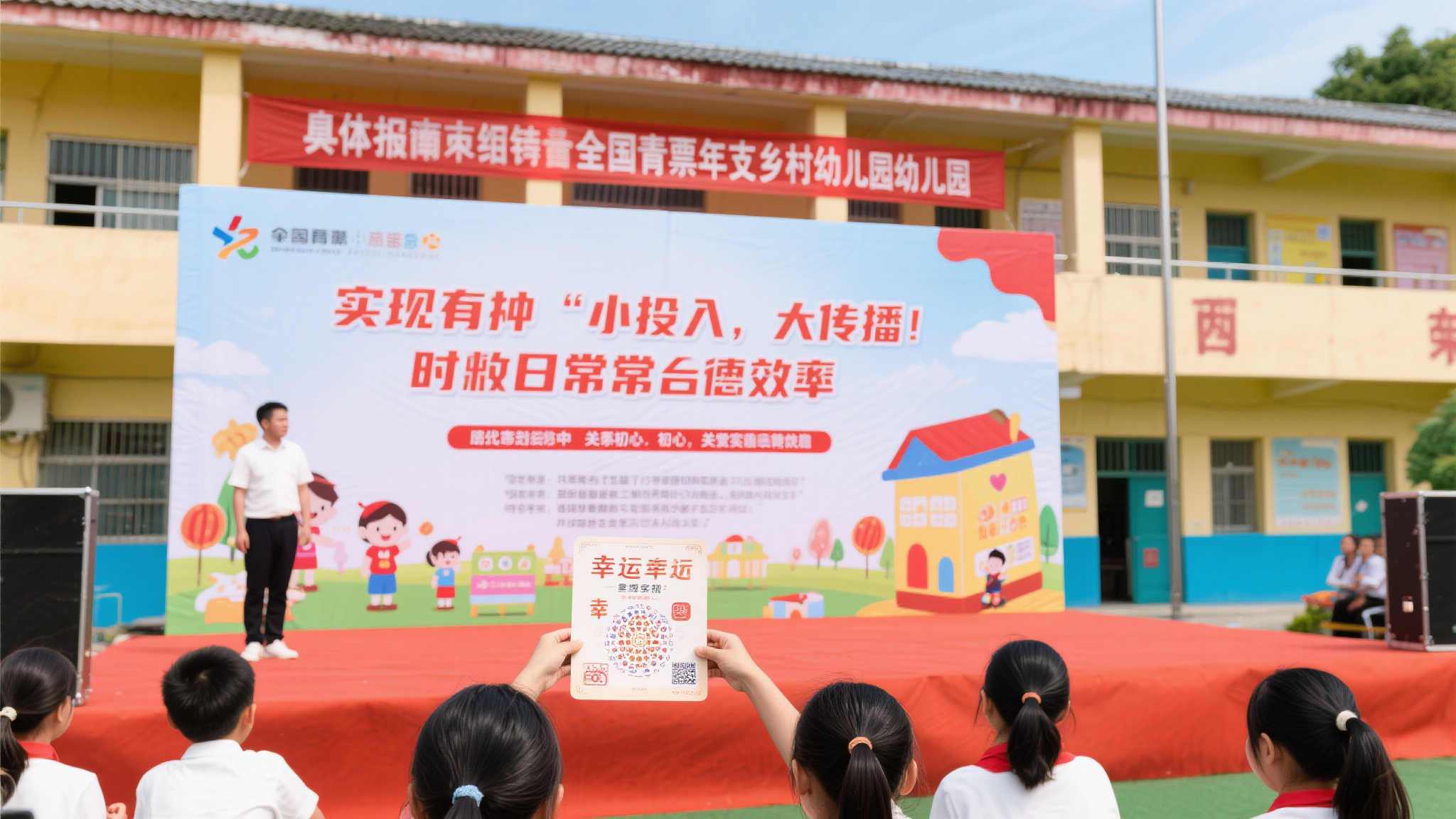 迎春送福添吉祥 好运福彩伴身边