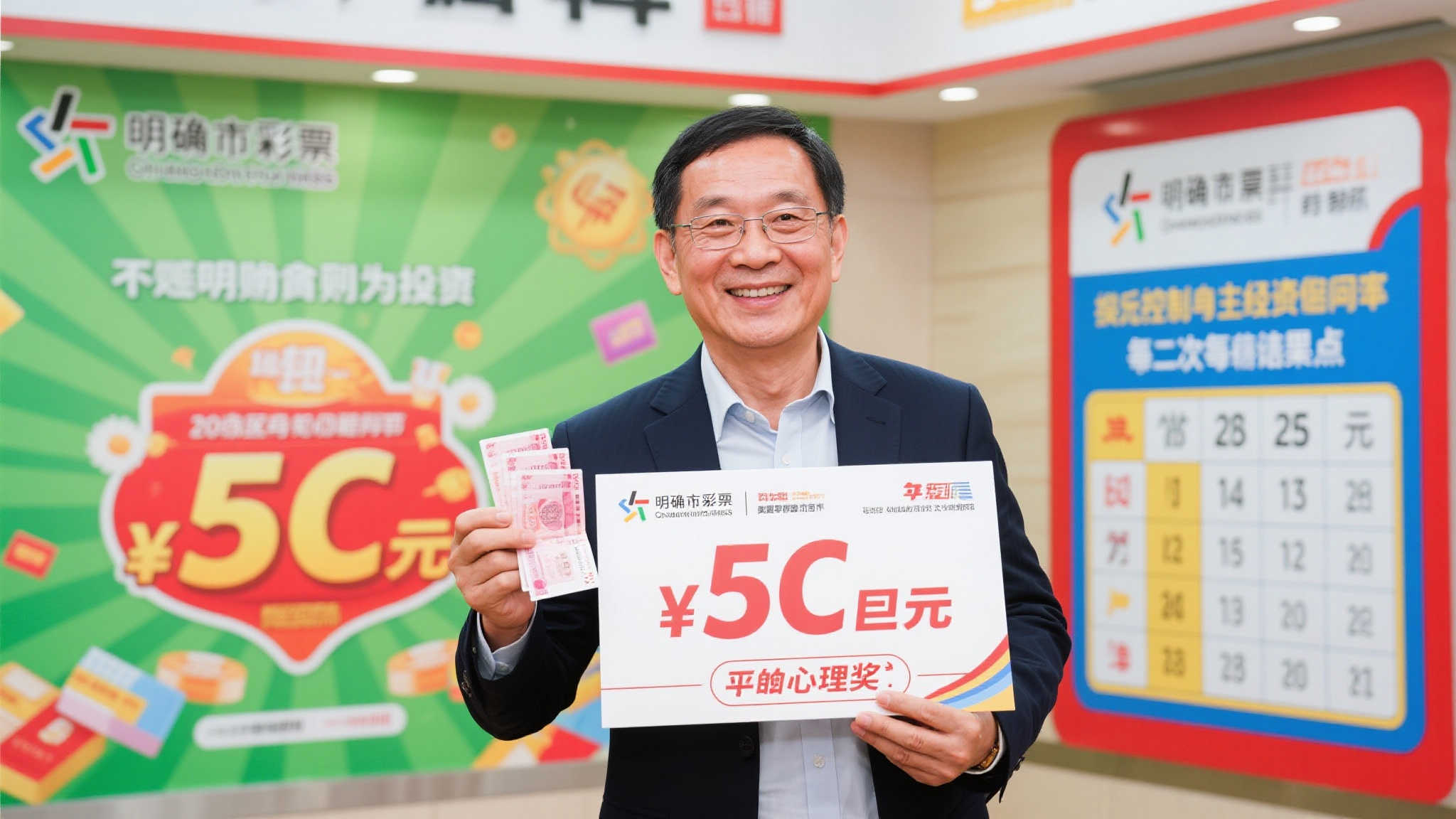 仅差1号与5亿擦肩而过 男子喜获765万仍感满足